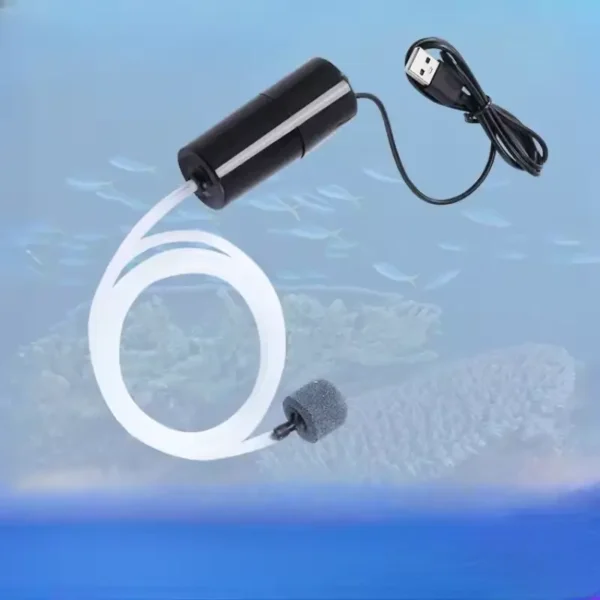 Mini USB Aquarium Air Pump - Image 2