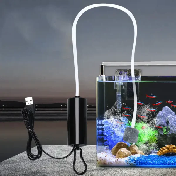 Mini USB Aquarium Air Pump - Image 3
